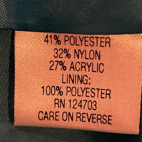 Joni B. Woman’s Brocade turquoise and brown blazer, size medium - Picture 8 of 11